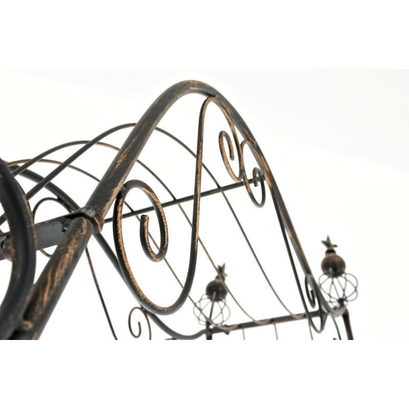 Arc de roses Aurore bronze