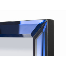 MIROIR MURAL BLEU BERLIN CM 55X2X150 (DIMENSION DU MIROIR CM 49X143,5)