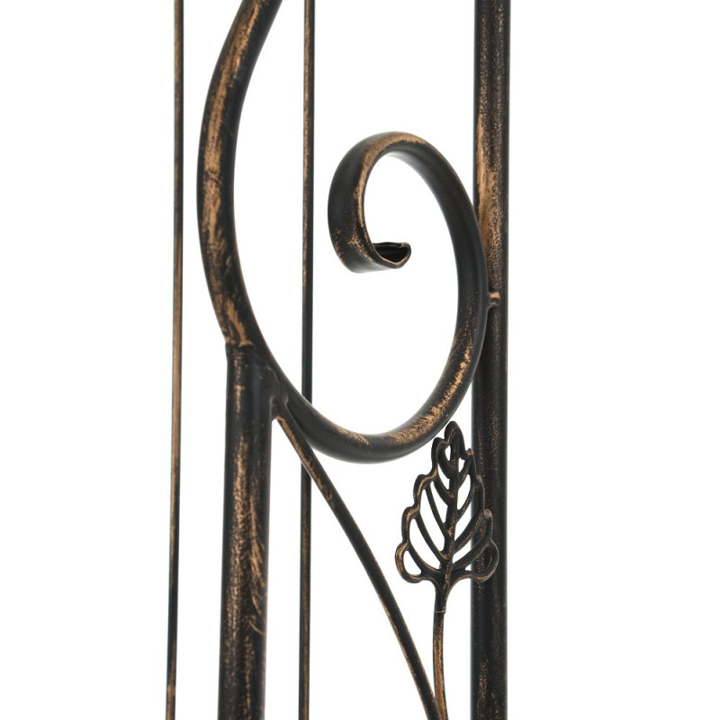 Arc de roses Aurore bronze