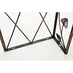 Arc de roses Aurore bronze