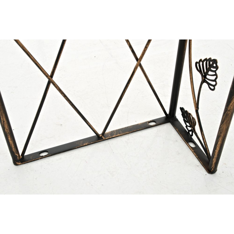 Arc de roses Aurore bronze