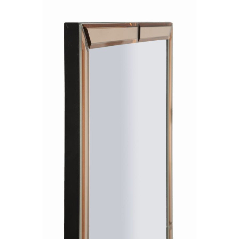 MIROIR MURAL ROSE BERLIN CM 55X2X150 (DIMENSION DU MIROIR CM 49X143,5)