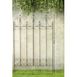 Espaldera Flieder 130 x 100 cm Bronce