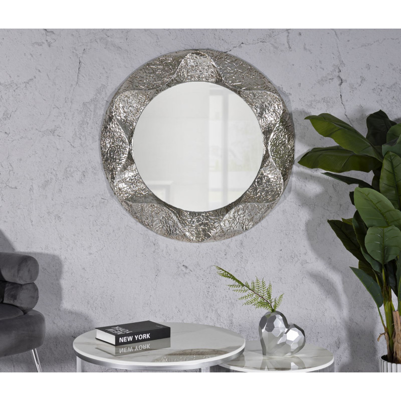MIROIR ROND ARGELUX CM Ø 104X7 (DIMENSION DU MIROIR CM Ø 70)