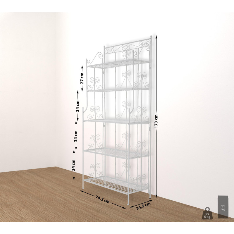 Étagère Ciara blanc