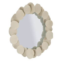 MIROIR MURAL DUNE CM 85X7,5X85 (DIMENSION DU MIROIR CM Ø 62)