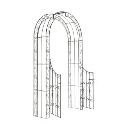 Arco da Giardino Sina con Porta bronzo