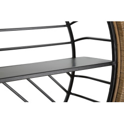 ÉTAGÈRE MURALE CEBU CM 72,5X18X65