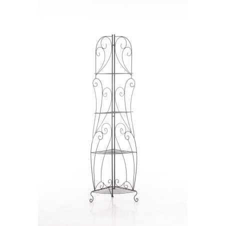 Scaffale Angolare IRMA in Metallo bronzo