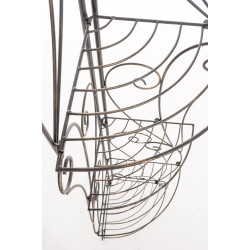 Scaffale Angolare IRMA in Metallo bronzo