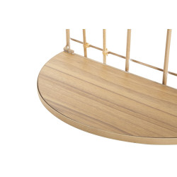 ÉTAGÈRE DOUBLE ARCH CM 34,5X18X45,5