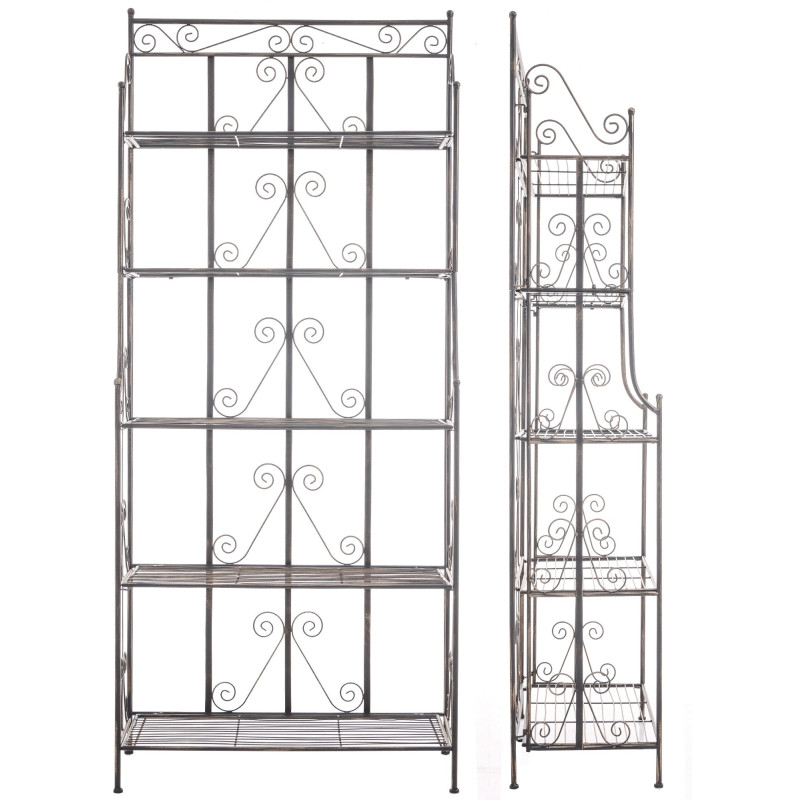 Étagère in Ferro Ciara bronzo