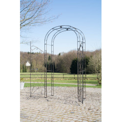 Arco per Piante Rampicanti Melissa bronzo