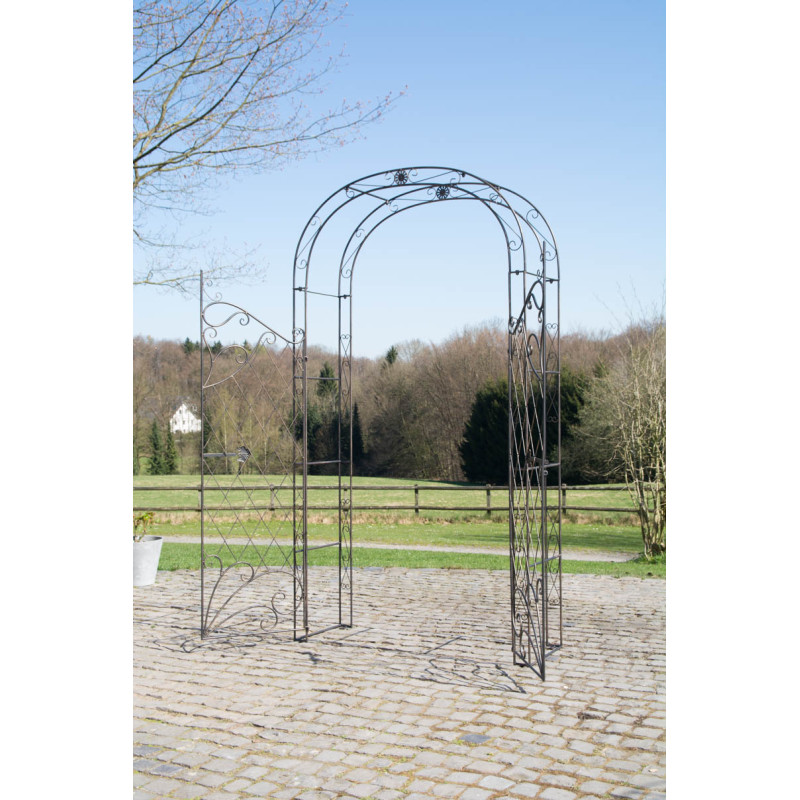Arco per Piante Rampicanti Melissa bronzo