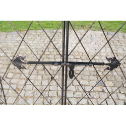 Arche de roses avec portail Melissa bronze