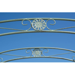 Arco per Piante Rampicanti Melissa verde antico