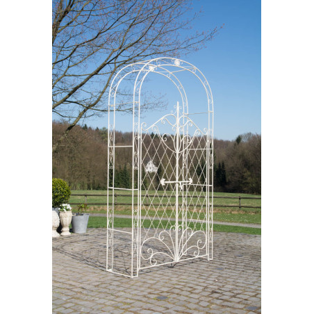 Arco per Piante Rampicanti Melissa crema antica