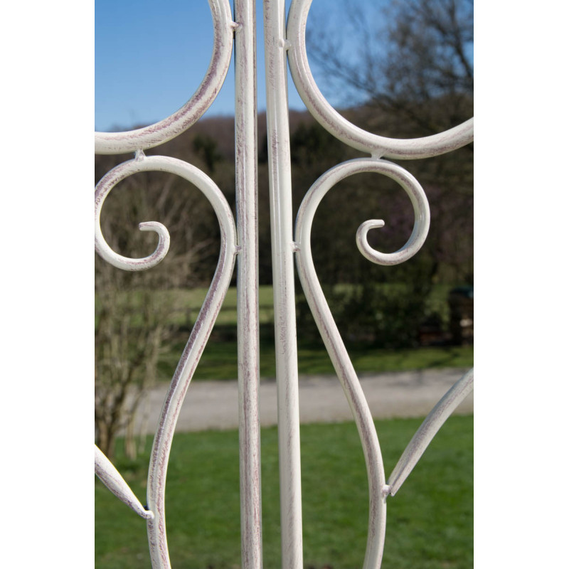 Arche de roses avec portail Melissa crème antique