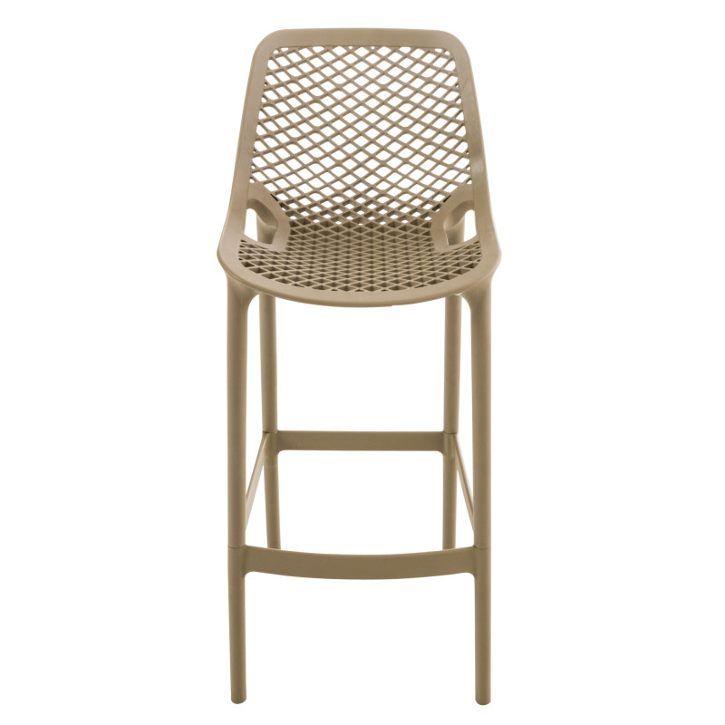 Ensemble de 2 tabourets de bar Air boue