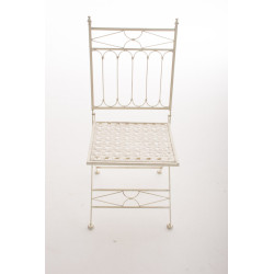 Chaise pliante ASINA, cr?me antique