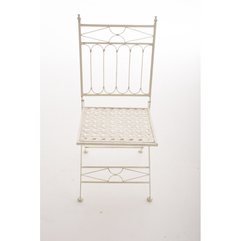 Silla plegable Asina Crema antiguo