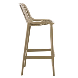 Ensemble de 2 tabourets de bar Air boue