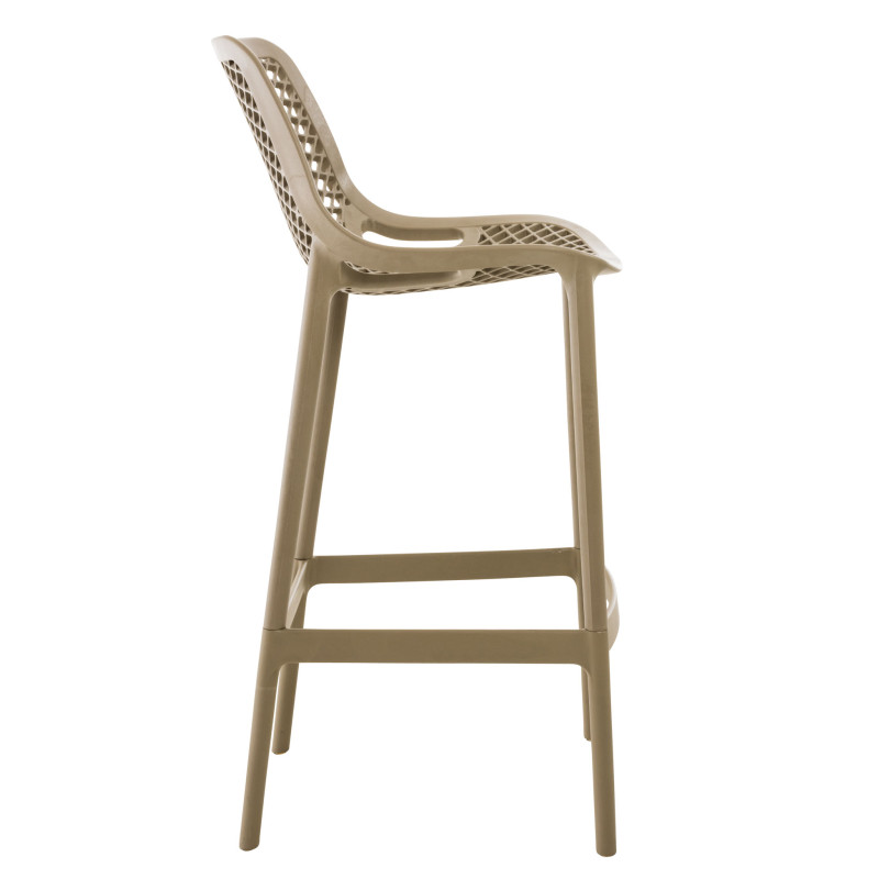Ensemble de 2 tabourets de bar Air boue