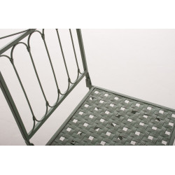 Chaise pliante ASINA vert antique