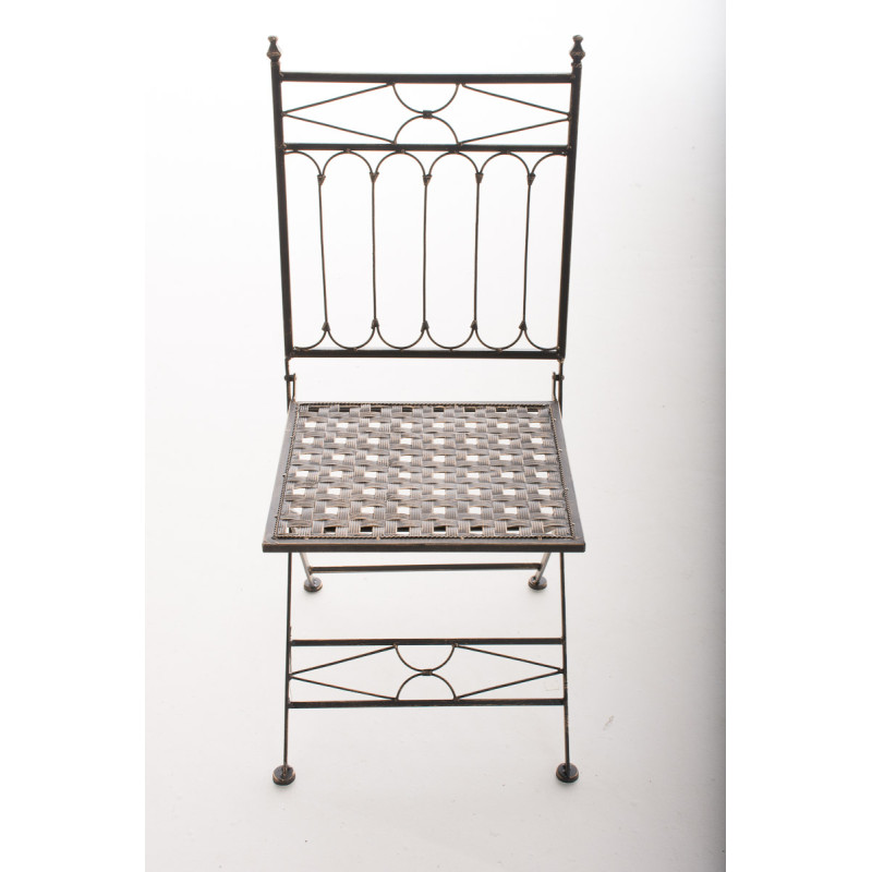 Chaise pliante ASINA, bronze