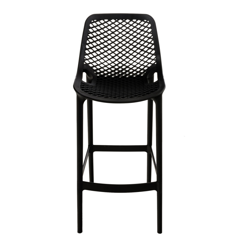 Ensemble de 2 tabourets de bar Air noir