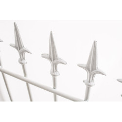 Griglia per Piante Rampicanti Elisa in Metallo bianco