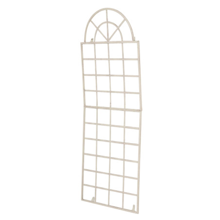 Graticcio per Piante Rampicanti Viva in Ferro crema antica