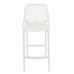 Ensemble de 2 tabourets de bar Air blanc