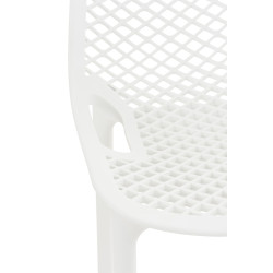 Ensemble de 2 tabourets de bar Air blanc