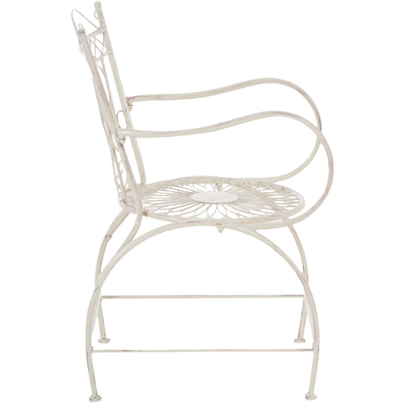 Sedia Giardino Sheela in Metallo crema antica