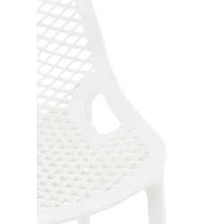 Ensemble de 2 tabourets de bar Air blanc