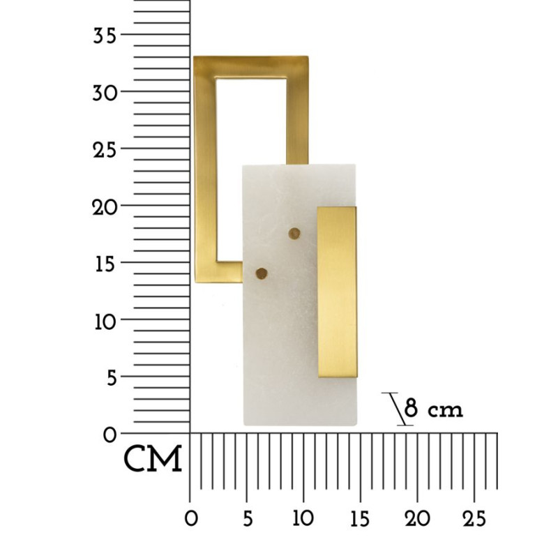 APPLIQUE CUBE CM 15X8X33