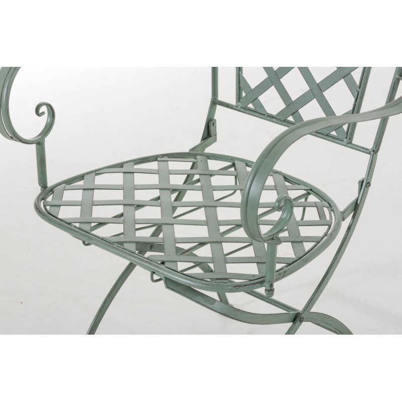 Chaise Adara, vert antique