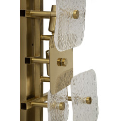 APPLIQUE EN VERRE CM 24X13X76