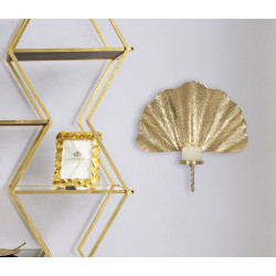 GLAM LEAF MURAL P/CAND CM 41X11.5X40
