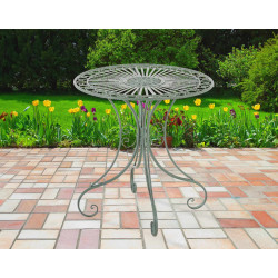 Table Hari vert antique