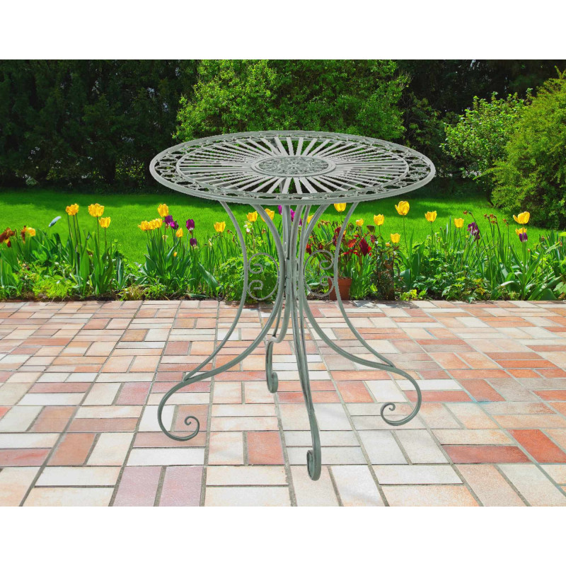 Table Hari vert antique