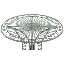 Table Hari vert antique