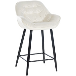 Tabouret de bar en velours...
