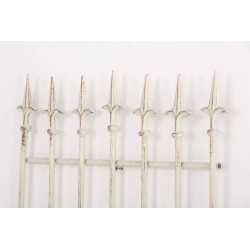 Griglia per Piante Rampicanti Elisa in Metallo crema antica