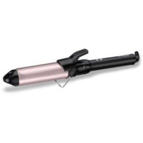 Fer a Boucler - BaByliss - C338E - Boucleur 38 mm Curling Tong pour des boucles larges, jusqu'a 180∞C, revetement satiné ultra l