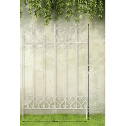 Espaldera Flieder 130 x 100 cm Crema antiguo