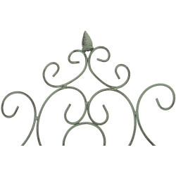 Treillis vert antique Paula