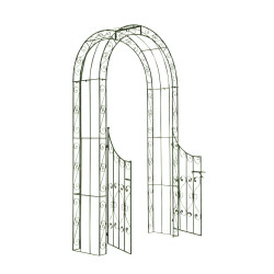 Arco da Giardino Sina con Porta verde antico