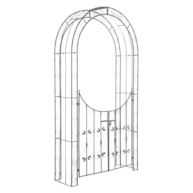 Arc de rose avec portail Sina vert antique